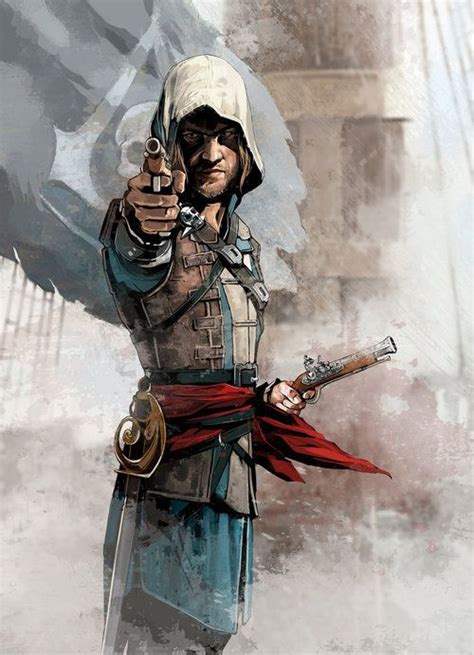 Edward Kenway Assassins Creed Iv Black Flag By Mahyar
