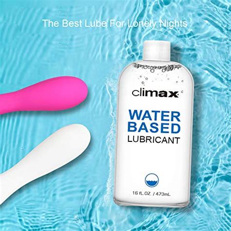 Climax Water Based Lube Natural Lubricant Smooth Slipery Long Lasting