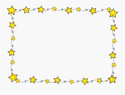 Star Border Png Free Transparent Clipart Clipartkey