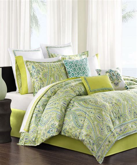 Aqua And Lime Paisley Bedding Set Zulily Paisley Bedding Comforter
