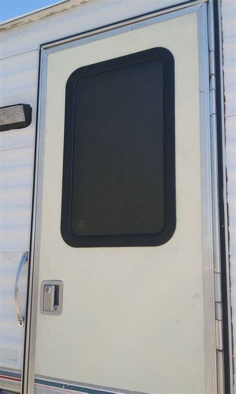 Lippert Replacement Window Frame With Seal For Rv Entry Doors