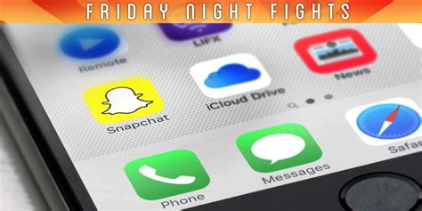 Is Apple Wasting Its Time Trying To Fight Snapchat Friday Night Fights