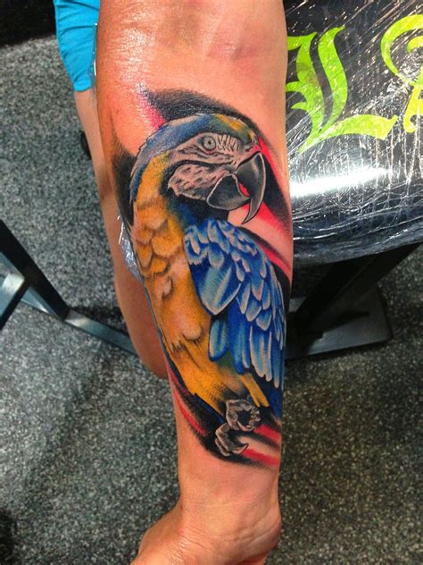 Tattoo design six sheets temporary tattoos for women adults flying bird converted to temporary tattoo for men for woman neck arm 3.7 x 3.7 inch $13.99 $ 13. Macaw parrot | Parrot tattoo, Cool tattoos, Sleeve tattoos