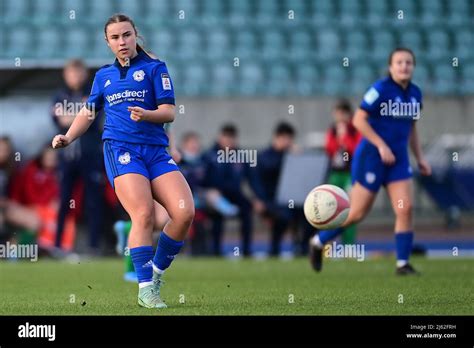 Cardiff Wales 30 January 2022 Seren Watkins Of Cardiff City Women During The In The Genero