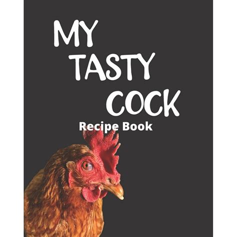 My Tasty Cock Blank Recipe Book To Write In Makes A Great Gag T