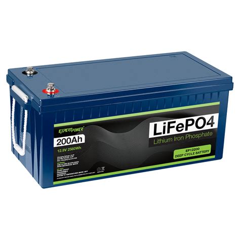 12v 200ah Lifepo4 Deep Cycle Rechargeable Battery 2500 7000 Life