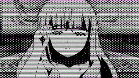 Grey Anime Girl Aesthetic