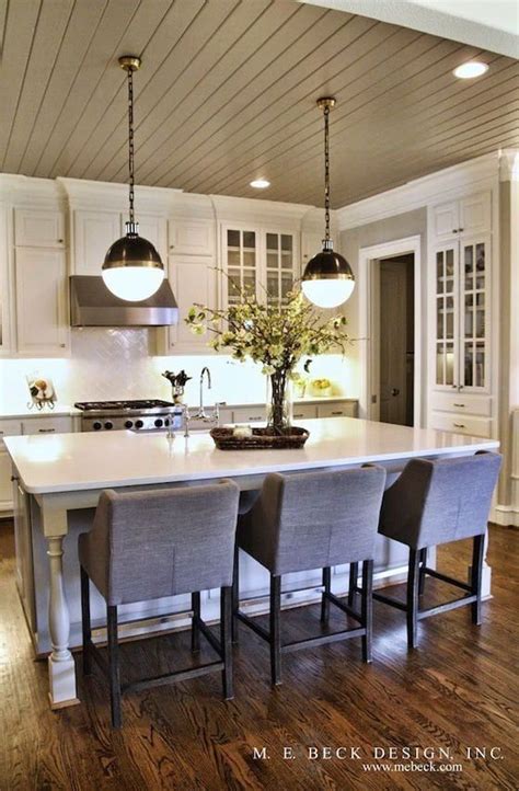 Beadboard Ceiling Kitchen Wood Beams In Kitchen Vaulted Ceiling