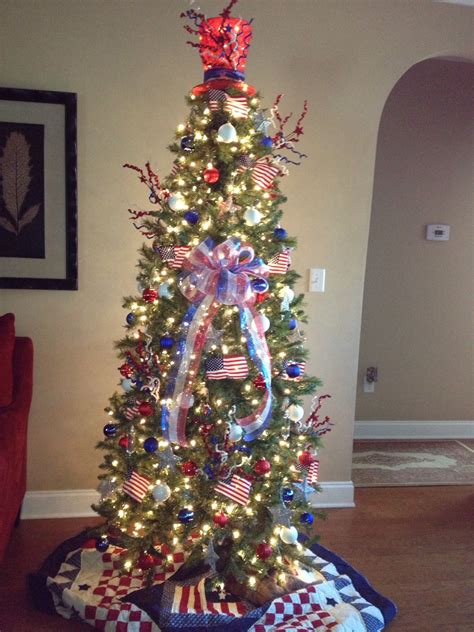 My Patriotic Christmas Tree Patriotic Christmas Tree Patriotic