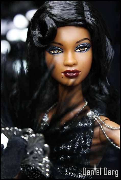 Jazz Diva Cabaret Dancer Beautiful Barbie Dolls Black Barbie