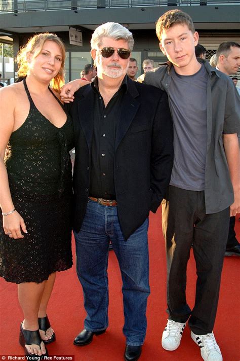 George Lucas 69 Dotes On His Five Month Old Daughter Everest As He