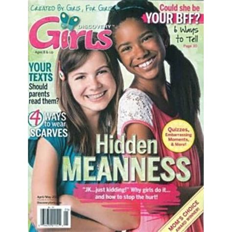 discovery girls magazine subscriber services