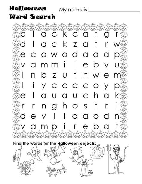 Free Kid Word Searches Activity Shelter