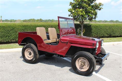 1947 Willys Jeep Classic Cars Of Sarasota