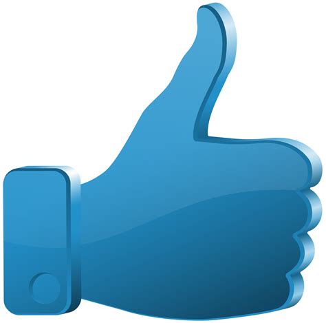Emoji Clipart Thumbs Up Transparent Background Thumbs Up Hd Png