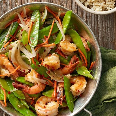 Shrimp in sauce, shrimp alfredo, crispy fried finding delicious and healthy recipes fit for a diabetic is possible. Shrimp and Pea Pod Stir-Fry | Recipe in 2020 | Diabetic meal plan, Pea recipes, Stir fry