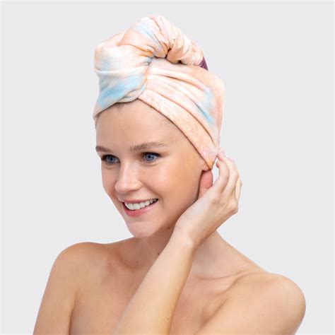 Eco Friendly Bamboo And Organic Cotton Hair Towel By Kitsch