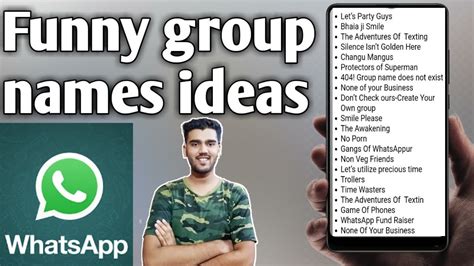 Funny Whatsapp Group Names Best Latest Funny Whatsapp Group Names For
