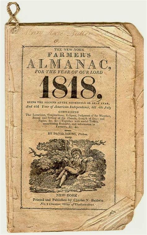 Farmers Almanac History Farmers Almanac Plan Your Day Grow Your