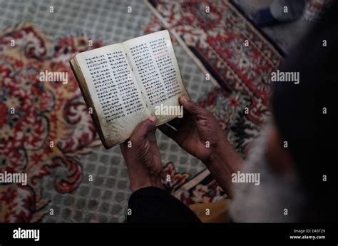 An Ethiopian Orthodox Monk Reading The Bible In Amharic Stock Photo Alamy