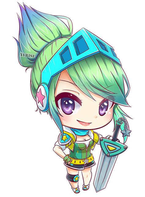 Chibi Arcade Riven Wallpapers And Fan Arts League Of Legends Lol Stats