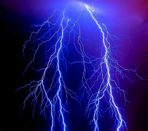 Bluepurple Lightning Blue Lightning Lightning Lightning Storm