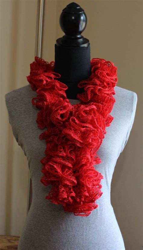 Most Popular Vibrant Red Art Deco Ruffled by ...