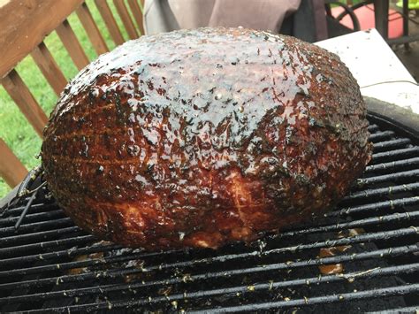 twice smoked ham smoked with sugar maple and cherry glazed with malcom reed s maple glaze