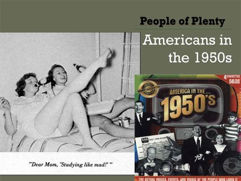 Ppt The Affluent Society 1950s Powerpoint Presentation Free