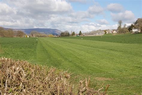 New Grass Landing Strip Near Kemeys © Roger Davies Geograph