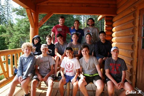 Second Session 2016 Senior Boys Cabin Photos Camp Arowhon