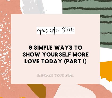 9 Simple Ways To Show Yourself More Love Today Part 1 — Julie Ledbetter