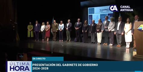 Binomio Presidencial Electo presentó su Gabinete de Gobierno Canal