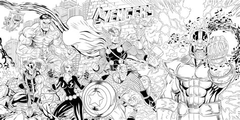 The Avengers Ink Cover By Swave18 On