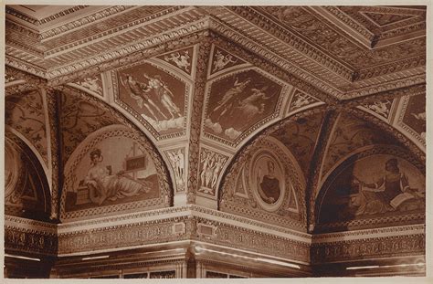 Mowbray S Ceiling Murals J Pierpont Morgan S Library Building The