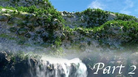 Create Gorgeous Waterfalls Blender Tutorial 02 Realistic