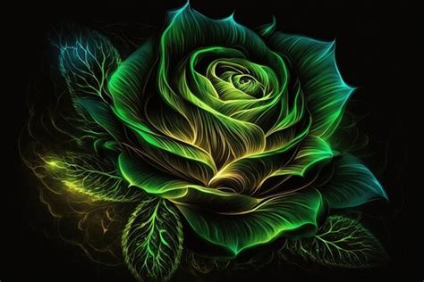 Share More Than 74 Green Rose Wallpaper Hd Latest Vn