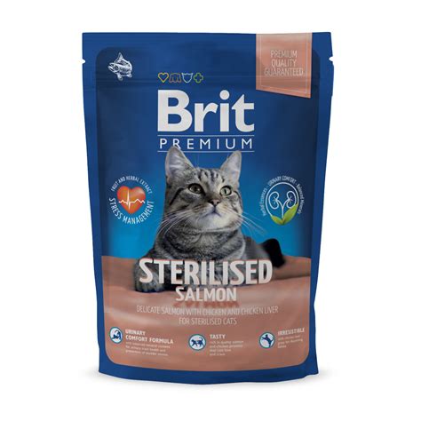 Brit Premium Cat Sterilised Полнорационный корм премиум класса для