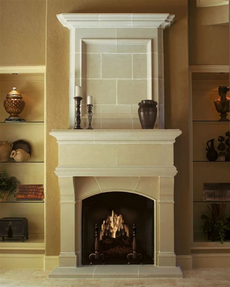 Discover trends and information about okell's & wilshire fireplace from u.s. Wilshire | Stone fireplace mantel, Cast stone fireplace ...