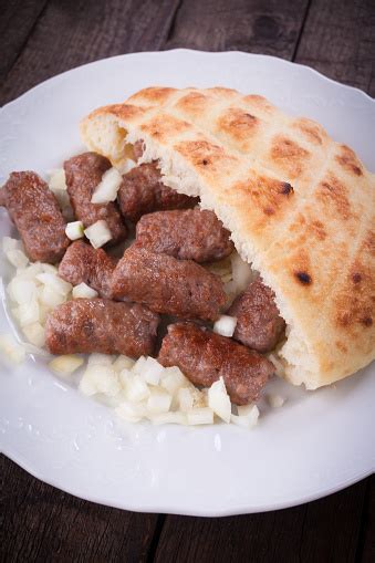 Bosnian Cevapcici Minced Meat Kebab Stock Photo Download Image Now