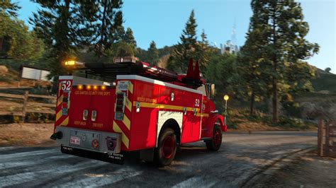Brute Fire Rescue Truck Add On Liveries Template Gta5
