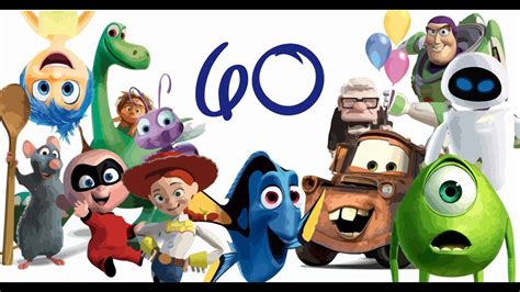 Sketching 60 Pixar Characters Youtube