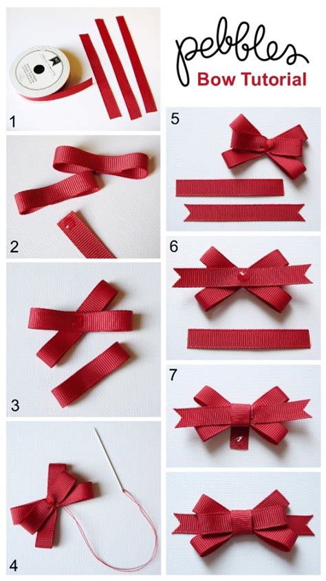 How To Make A Ribbon Bow Easiest Bow Tutorial Treasurie Atelier Yuwaciaojp