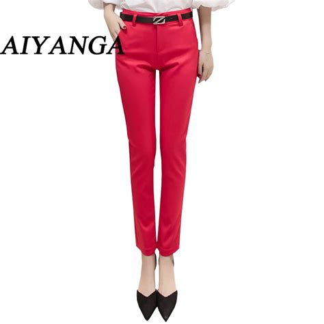 Trousers For Women 2017 Spring Autumn Lady Office Pants Womens Fashion