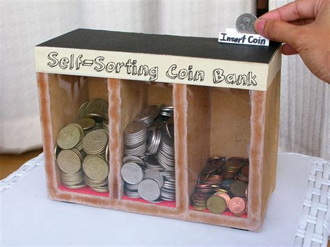 A Great Self Sorting Coin Bank Your Projectsobn