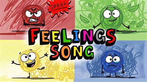 Kids Feelings And Emotions Song Animation With A Little Spot Youtube