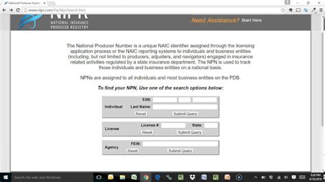 Insurance Agents How To Look Up Your National Producer Number Npn