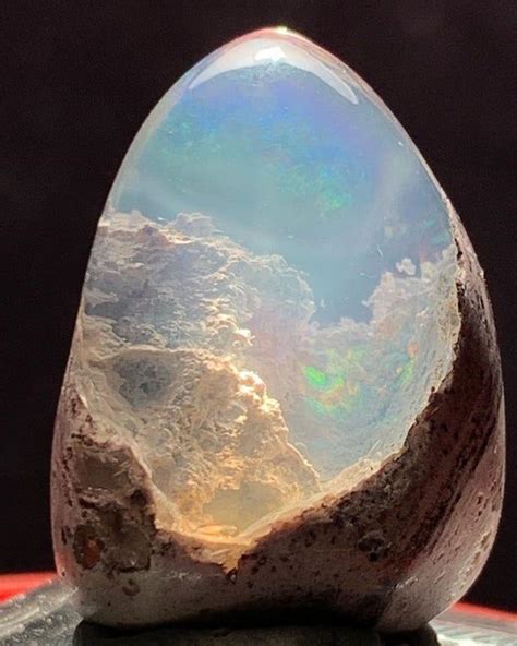 This Beautiful Opal That Looks Like Underwater Landscape Minerals And