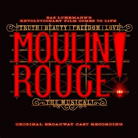 Moulin Rouge 2019 Broadway Cast Footlight