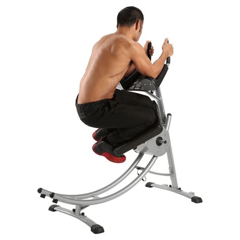Abdominal Coaster Trainer Fitness Equipment with Bottom-up Design for